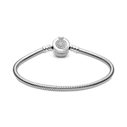 Pandora Moments Sparkling Crown O Snake Chain Bracelet