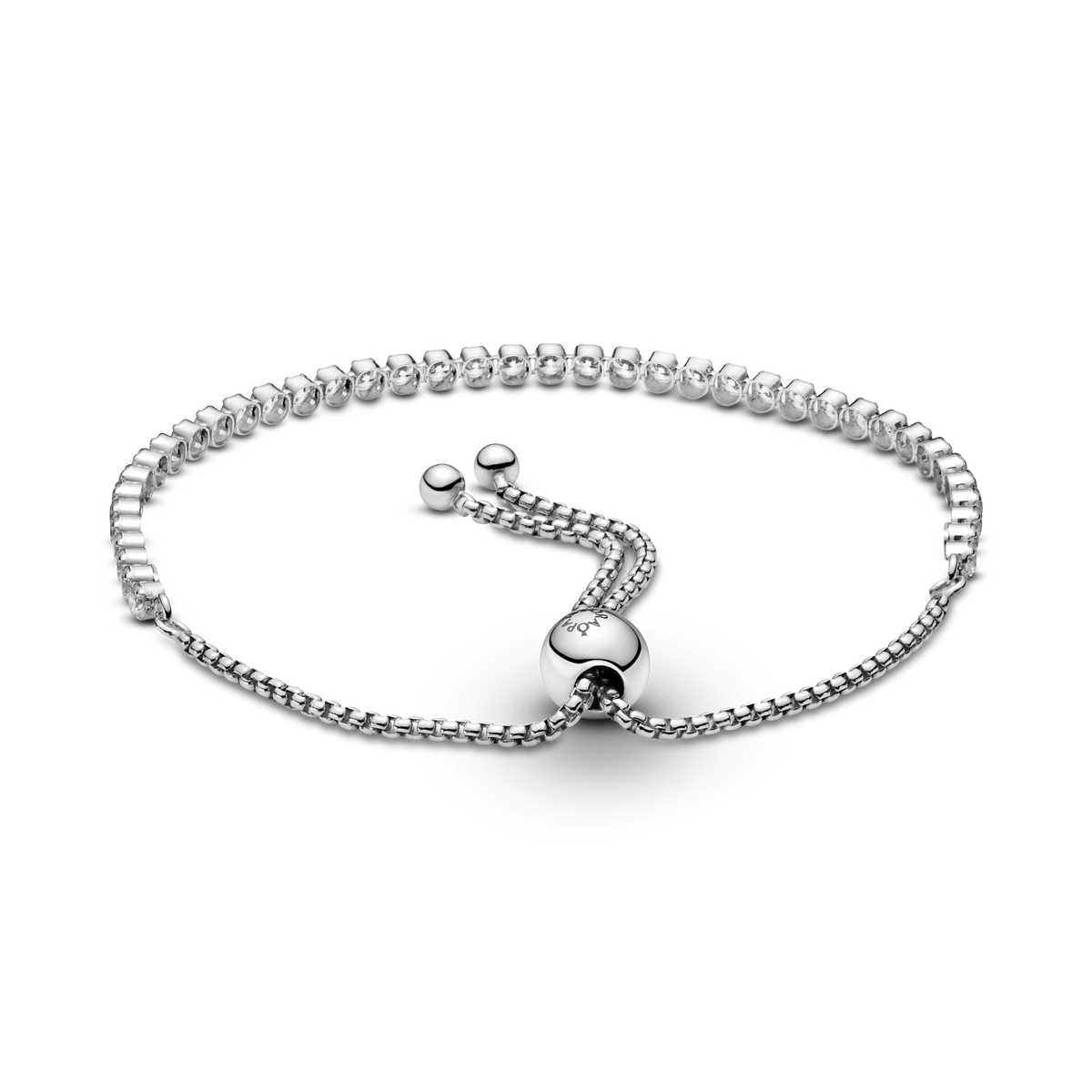 Sparkling Slider Tennis Bracelet