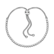 Sparkling Slider Tennis Bracelet