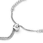 Sparkling Slider Tennis Bracelet
