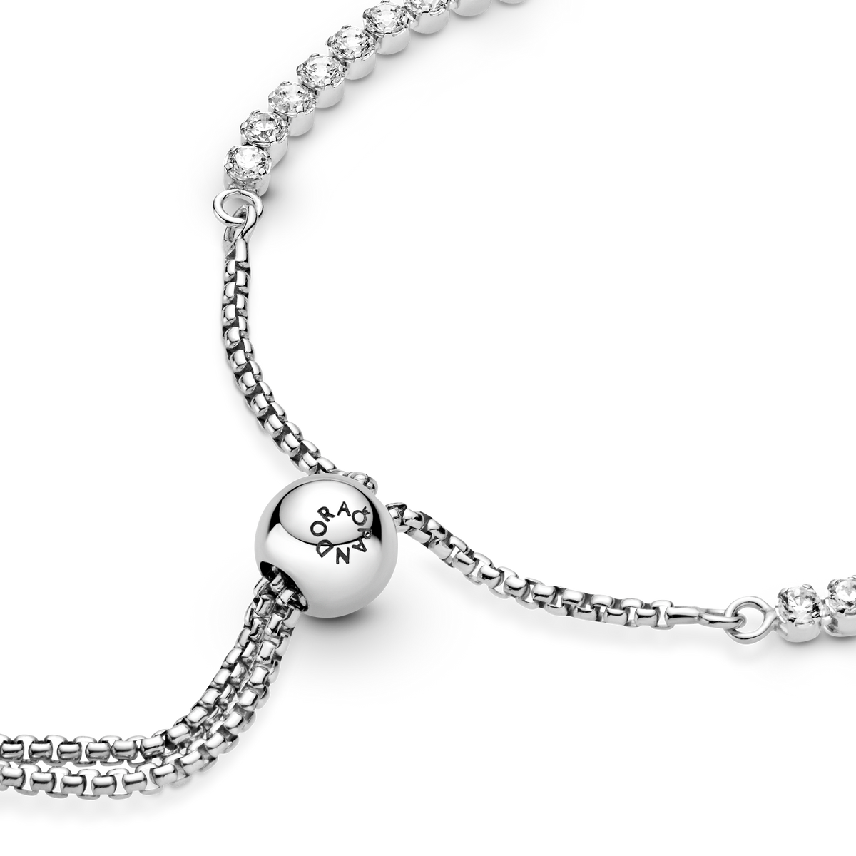 Sparkling Slider Tennis Bracelet