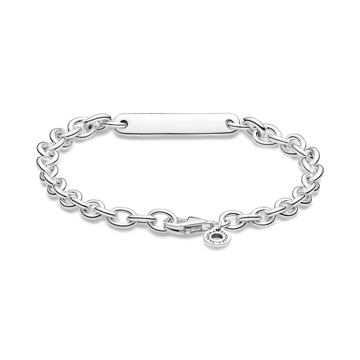 Engravable Bar Link Bracelet