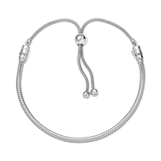 Snake Chain Slider Bracelet