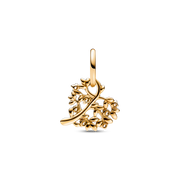 FINAL SALE - Sparkling Heart & Family Tree Dangle Charm