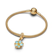 Blue Blossom Dangle Charm
