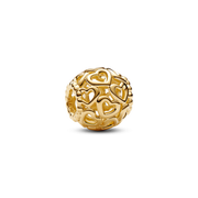 Openwork Heart Charm