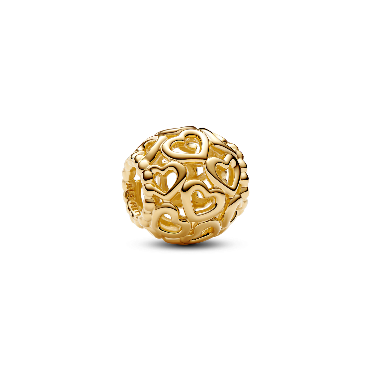 Openwork Heart Charm