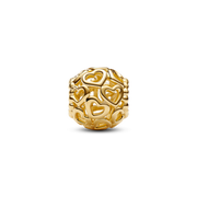 Openwork Heart Charm