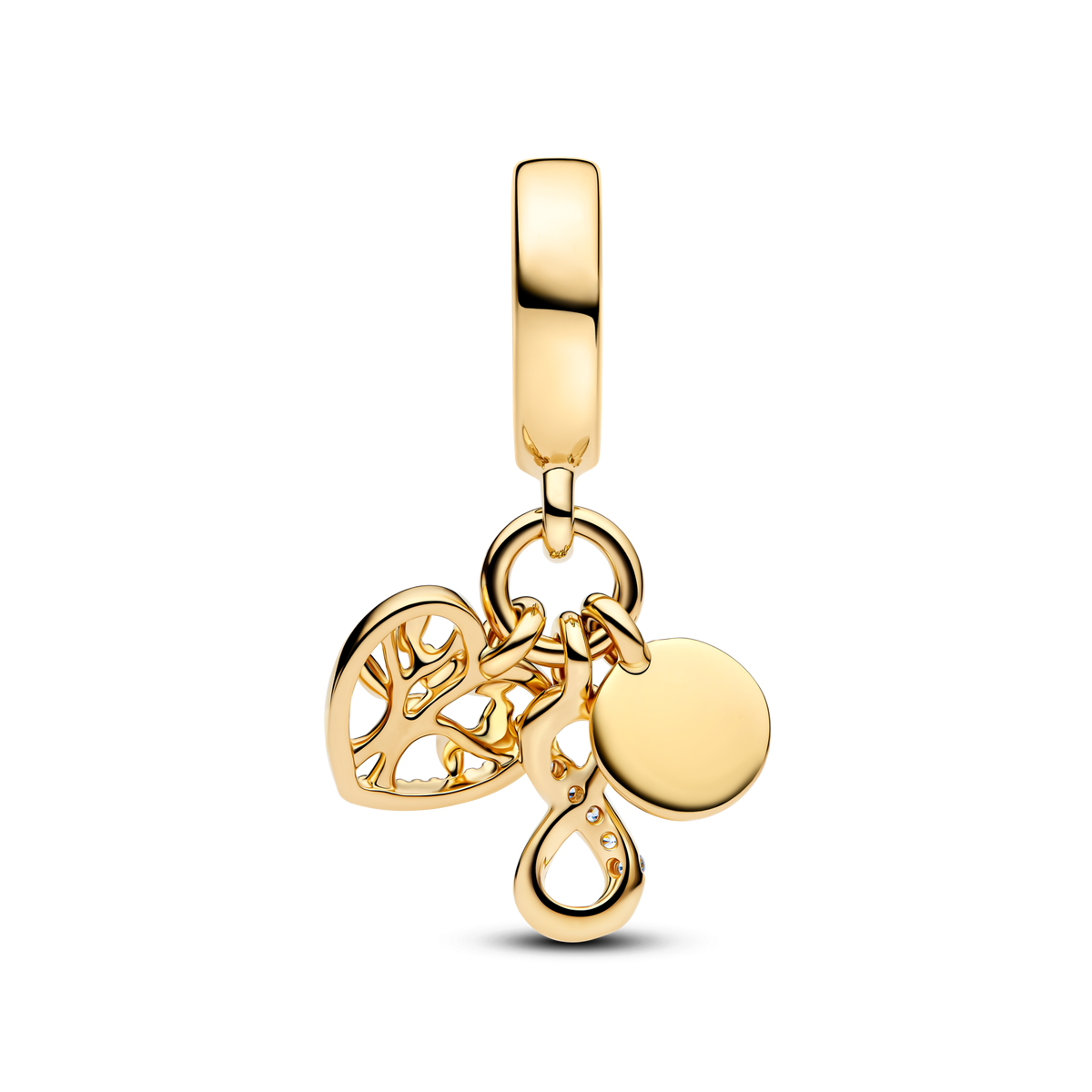 Family Infinity Triple Dangle Charm