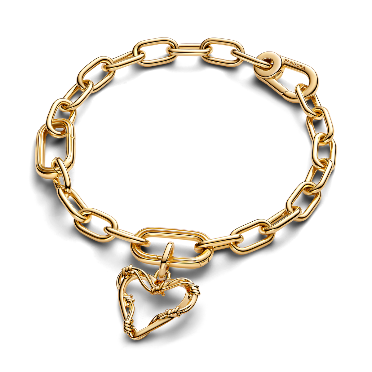 Wire Heart Dangle Charm