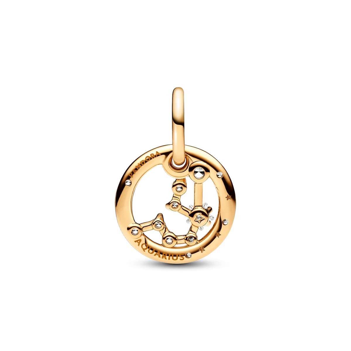 Aquarius Zodiac Dangle Charm