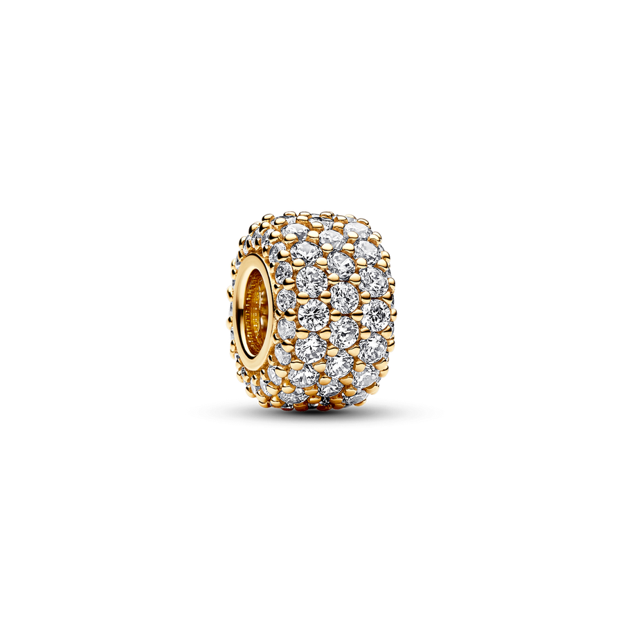 Sparkling Pavé Triple-row Charm