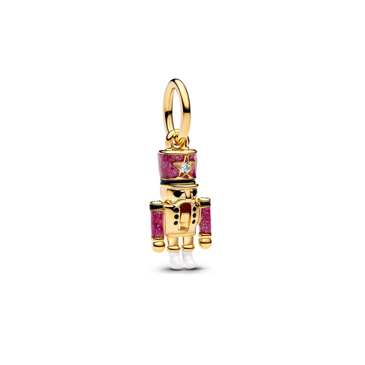 Holiday Nutcracker Engravable Charm Bracelet Set