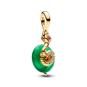 Lunar New Year Snake Clasp & Chain Charm Bracelet Set