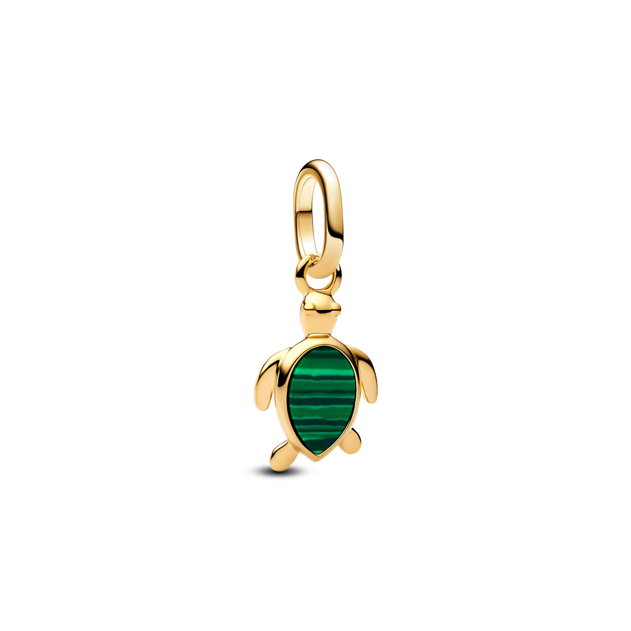 Green Turtle Mini Dangle Charm