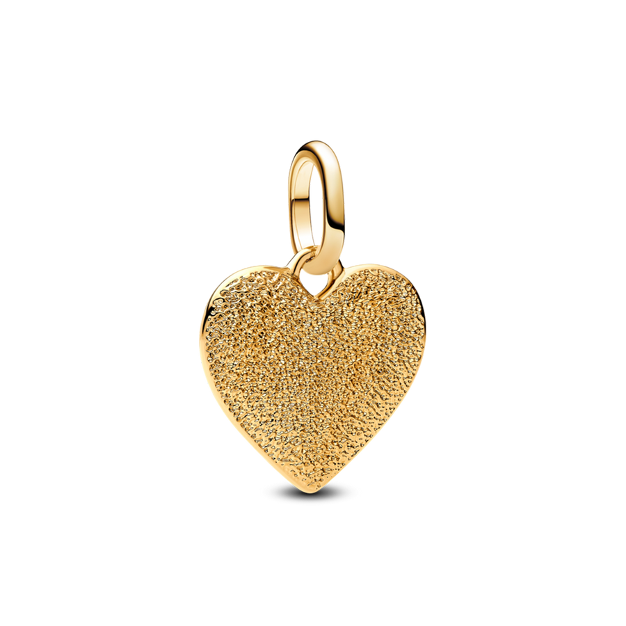 Engravable Heart Medallion Charm