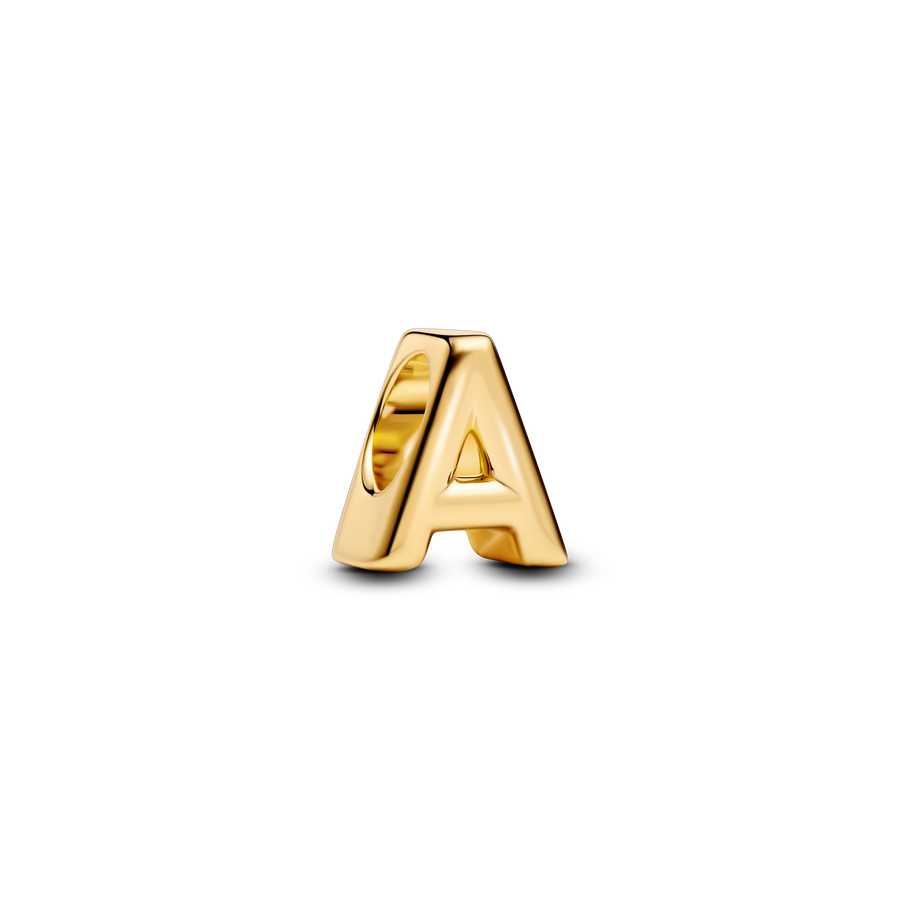 Letter A Alphabet Charm