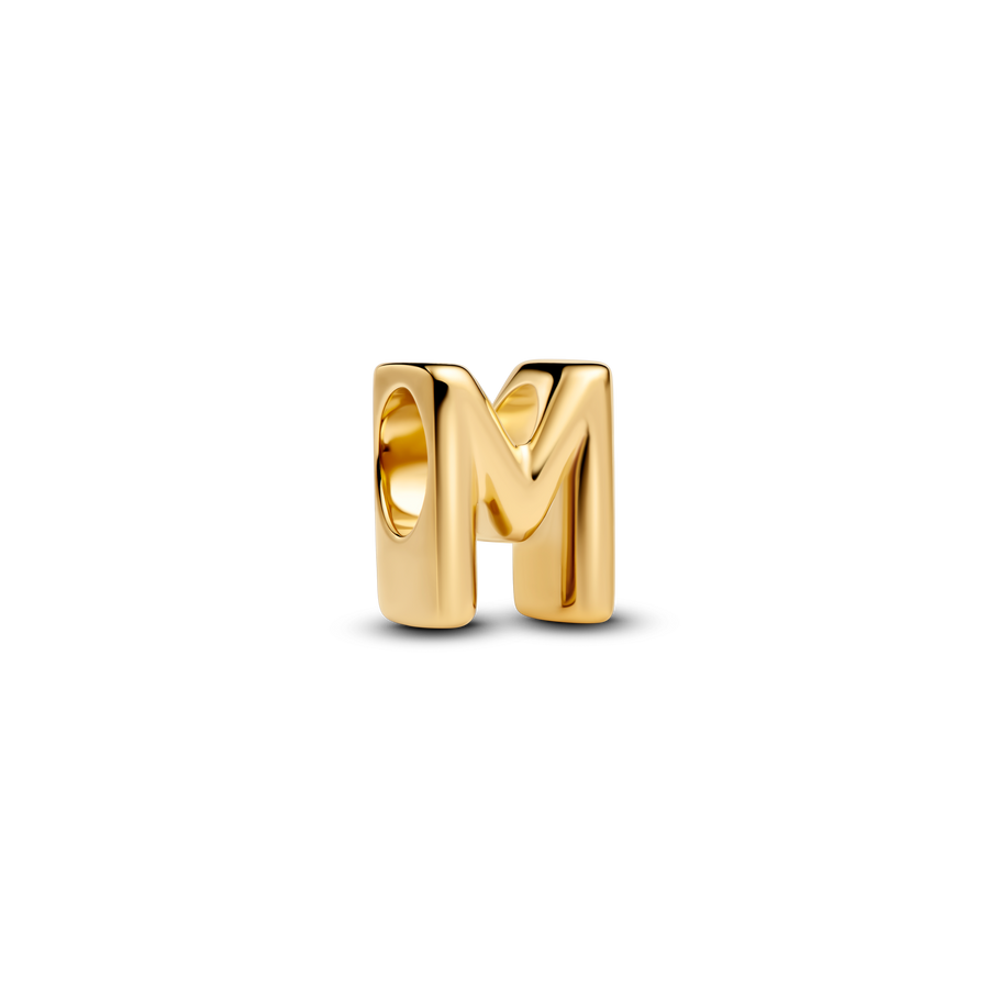 Letter M Alphabet Charm