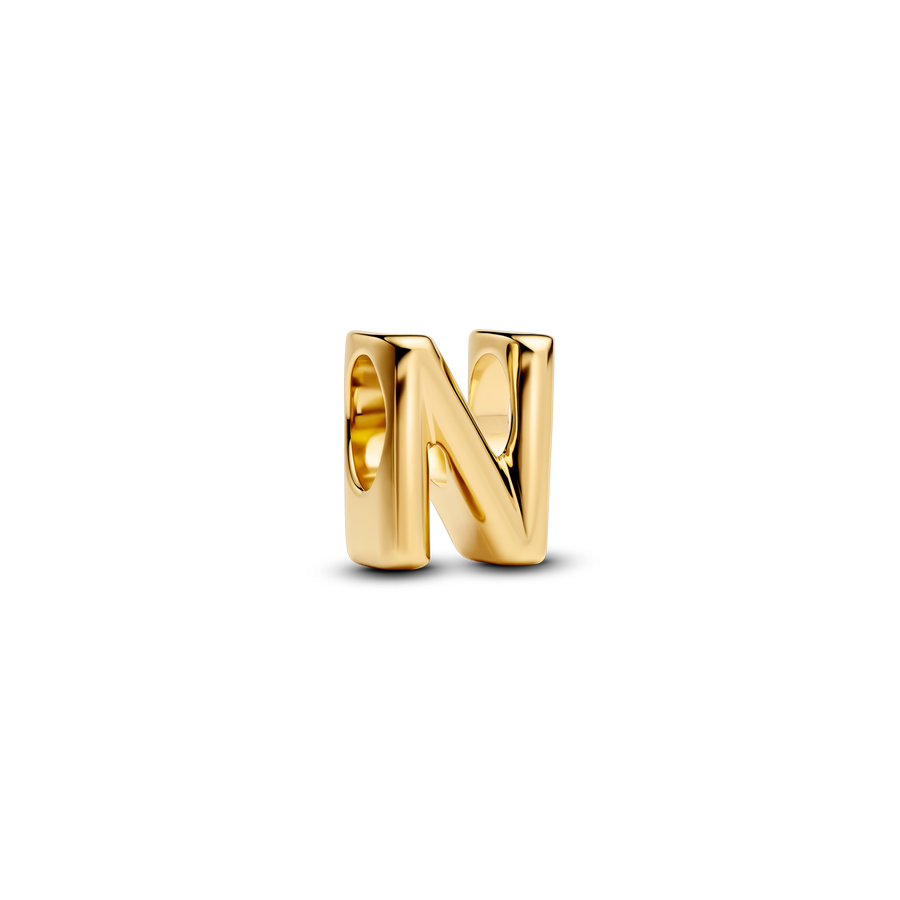 Letter N Alphabet Charm