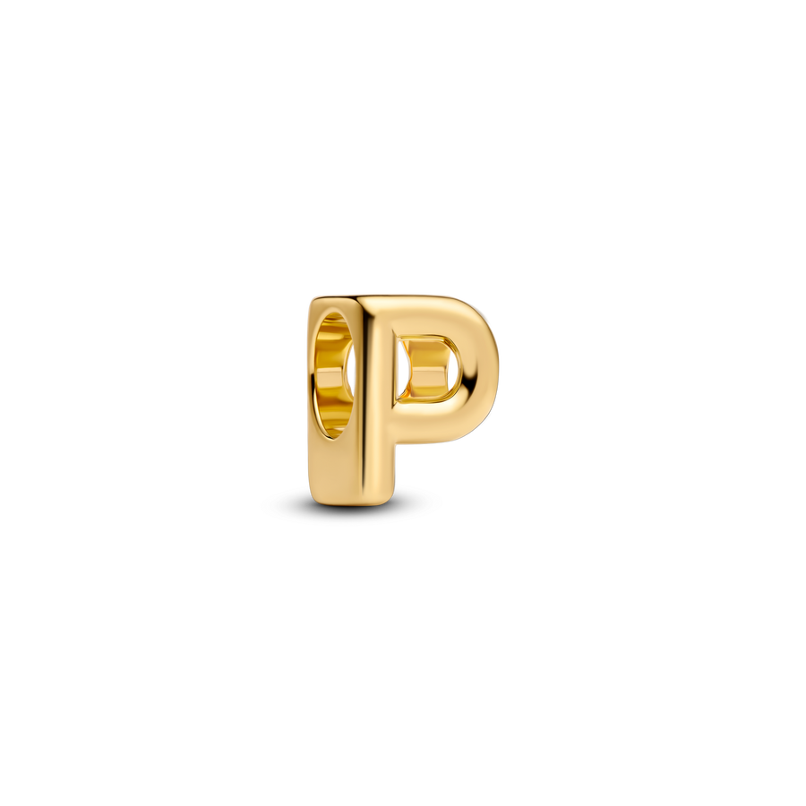 Letter P Alphabet Charm