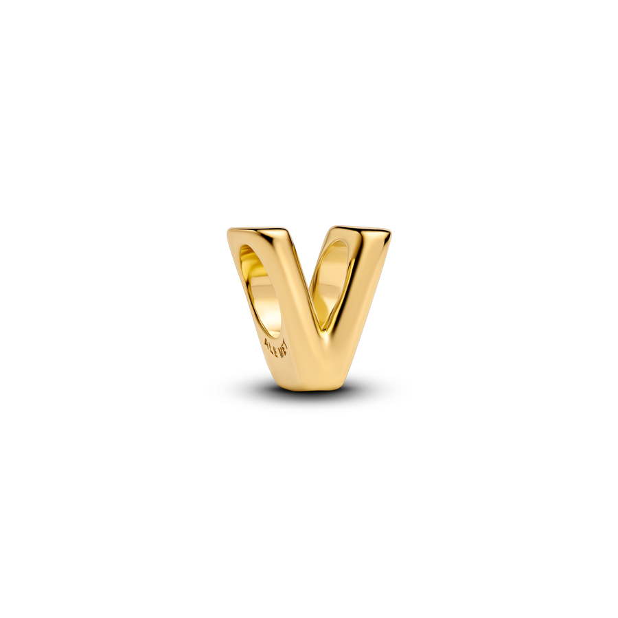 Letter V Alphabet Charm