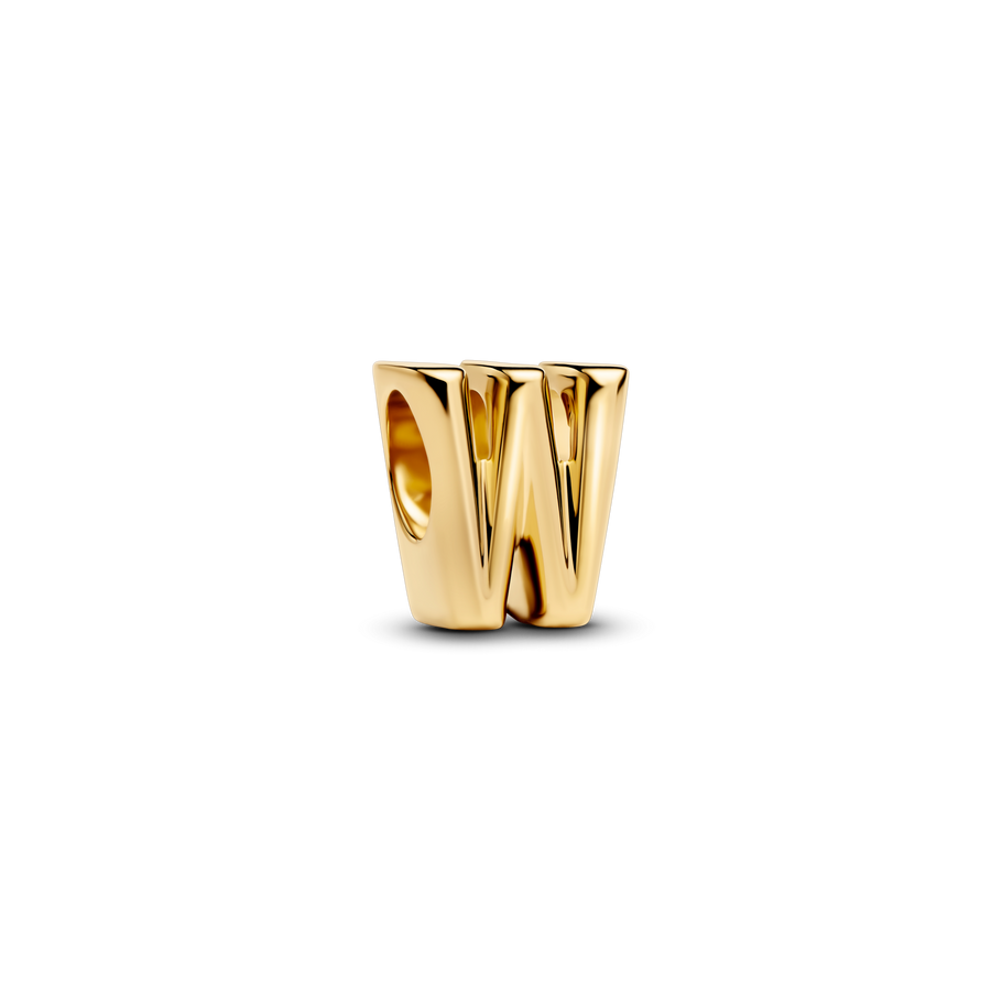 Letter W Alphabet Charm
