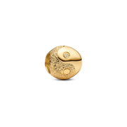 Textured Yin and Yang Mini Charm