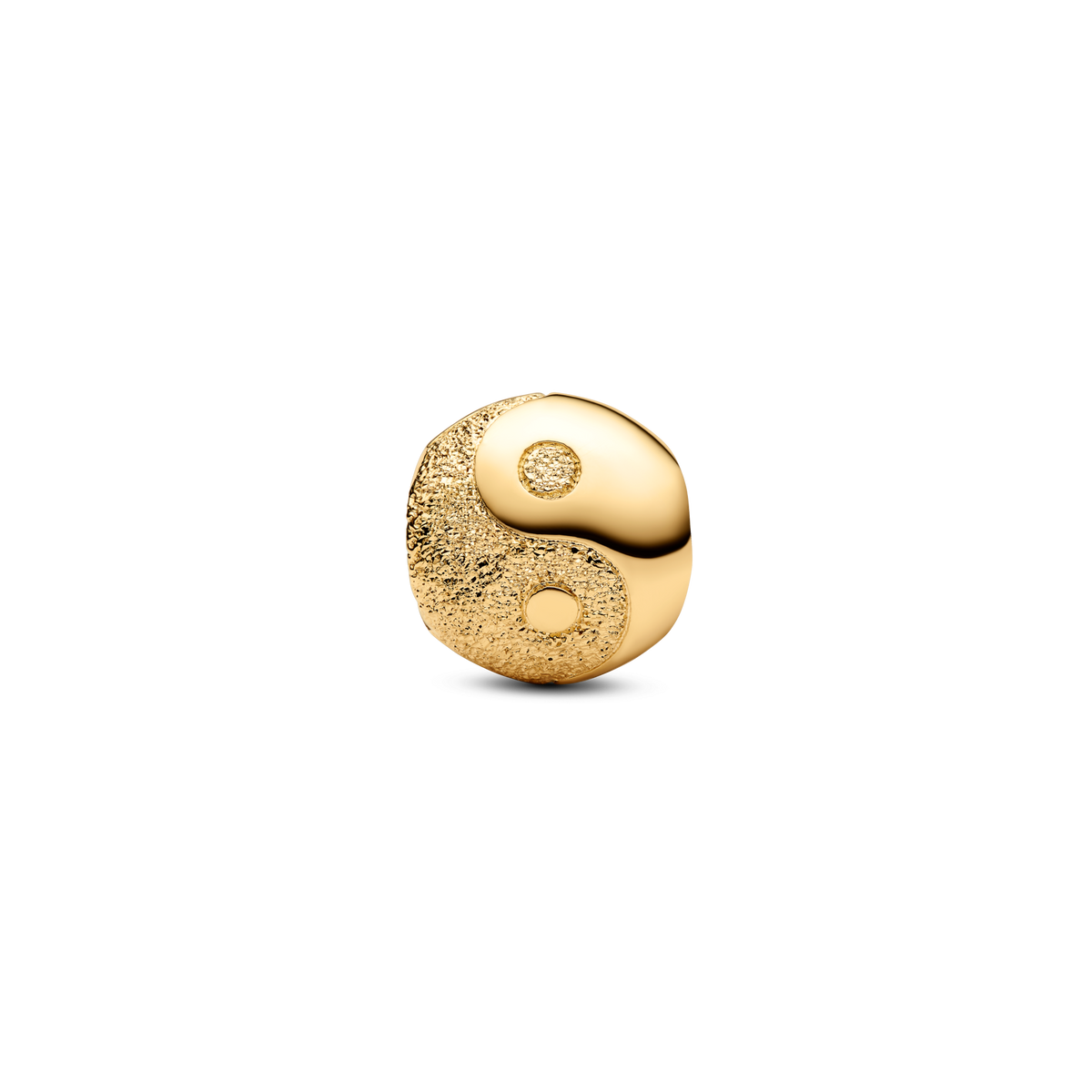 Textured Yin and Yang Mini Charm