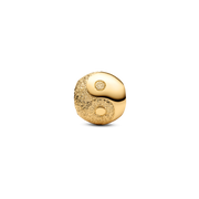 Textured Yin and Yang Mini Charm