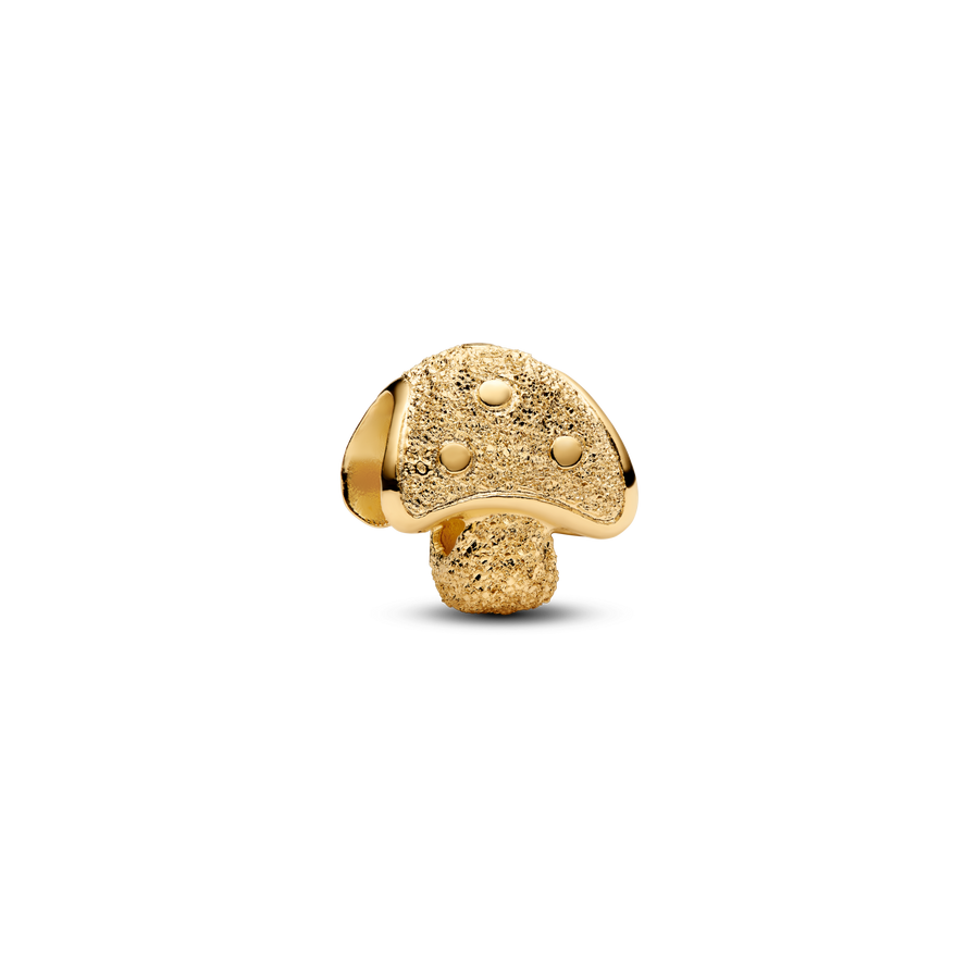 Textured Mushroom Mini Charm