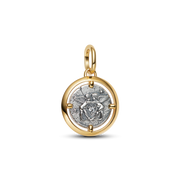 Cupid Medallion Charm Necklace Set