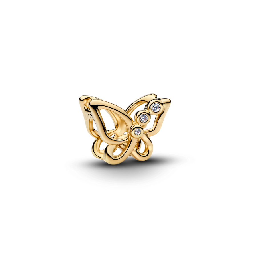 Butterfly Openwork Charm