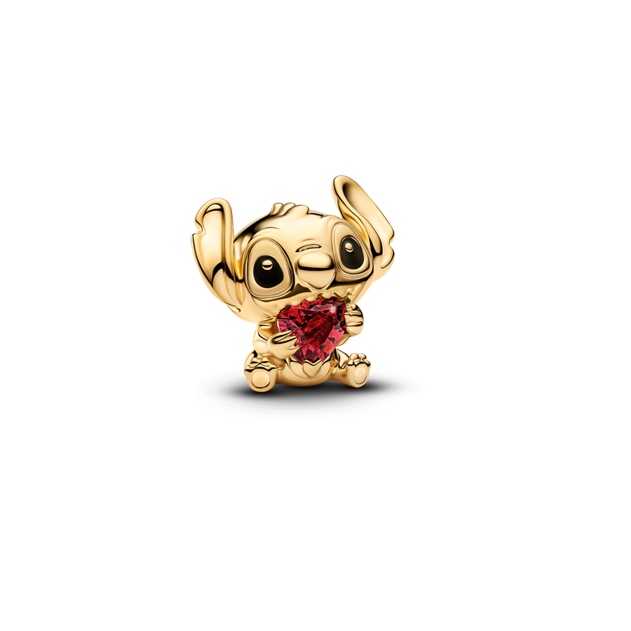 Disney Stitch Heart Charm