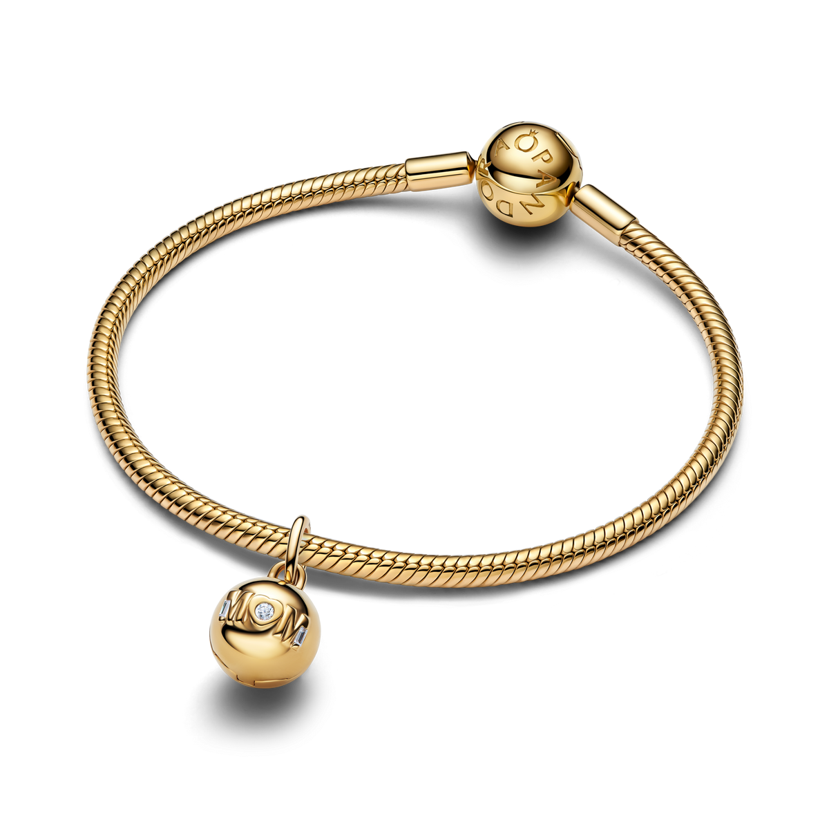 Mom Ball Clasp Charm