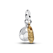 Soccer Shoe Charm Necklace Set