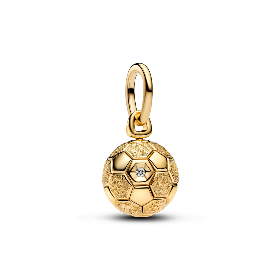 Soccer Ball 2026 Lab-Grown Diamond Dangle Charm