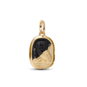 Owl Medallion Charm
