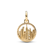 New York Skyline Dangle Charm