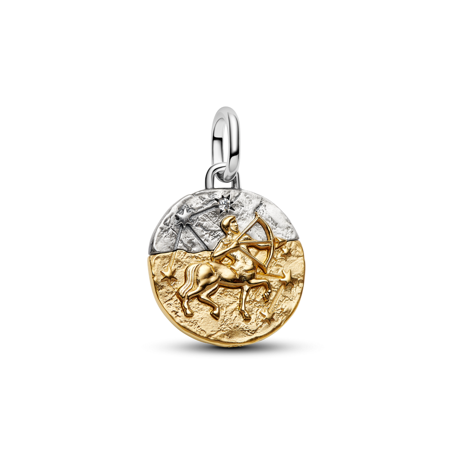 Sagittarius Zodiac Medallion Charm