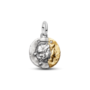 Gemini Medallion  Charm Necklace Set