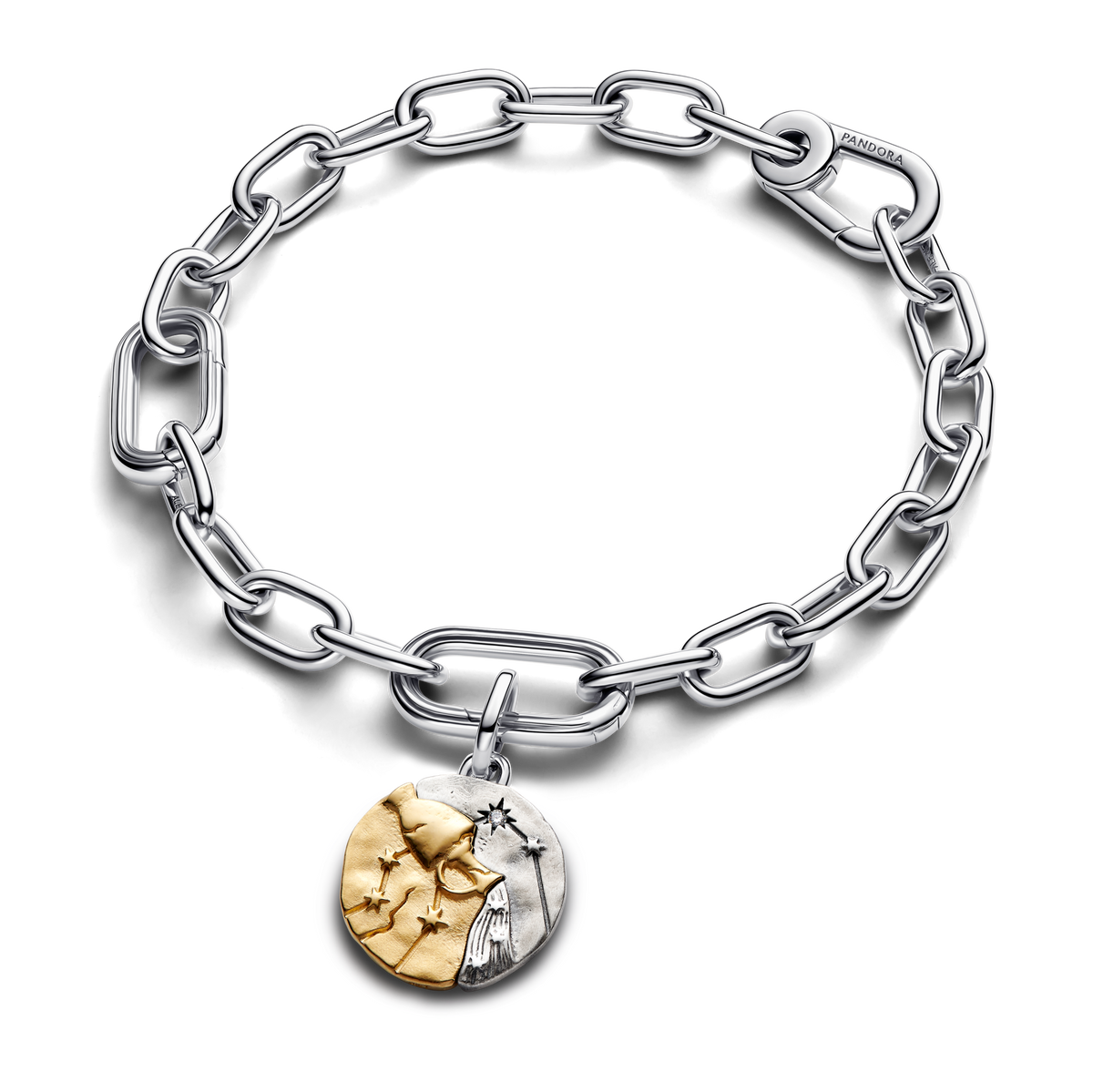 Aquarius Zodiac Medallion Charm