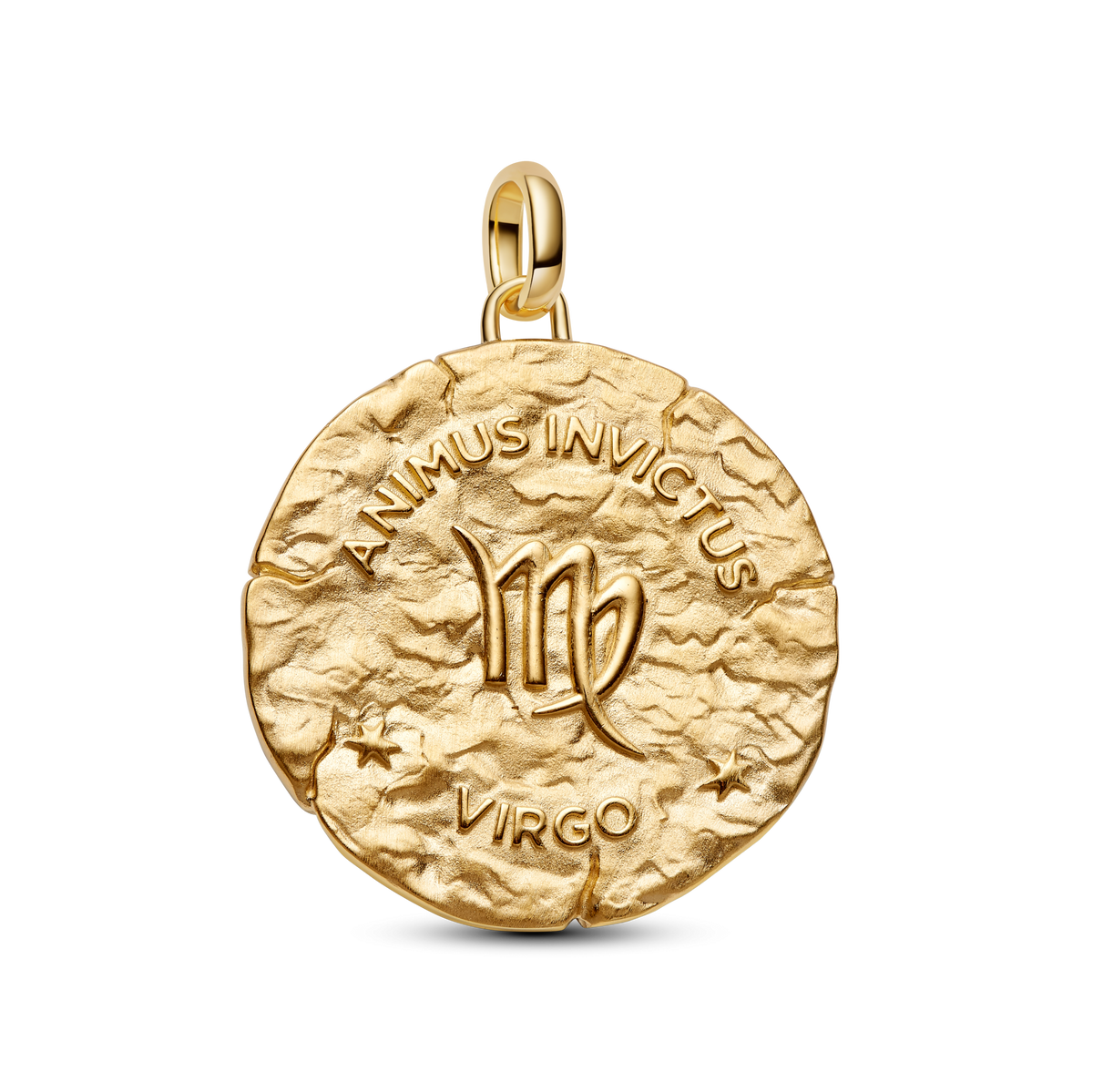 Virgo Zodiac Oversized Medallion Charm