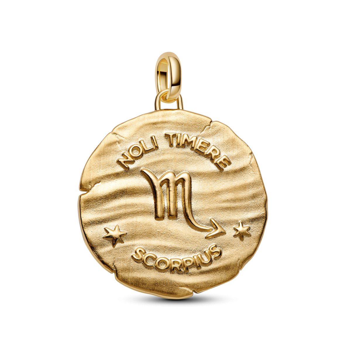 Scorpio Zodiac Oversized Medallion Charm
