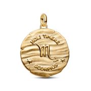 Scorpio Zodiac Oversized Medallion Charm
