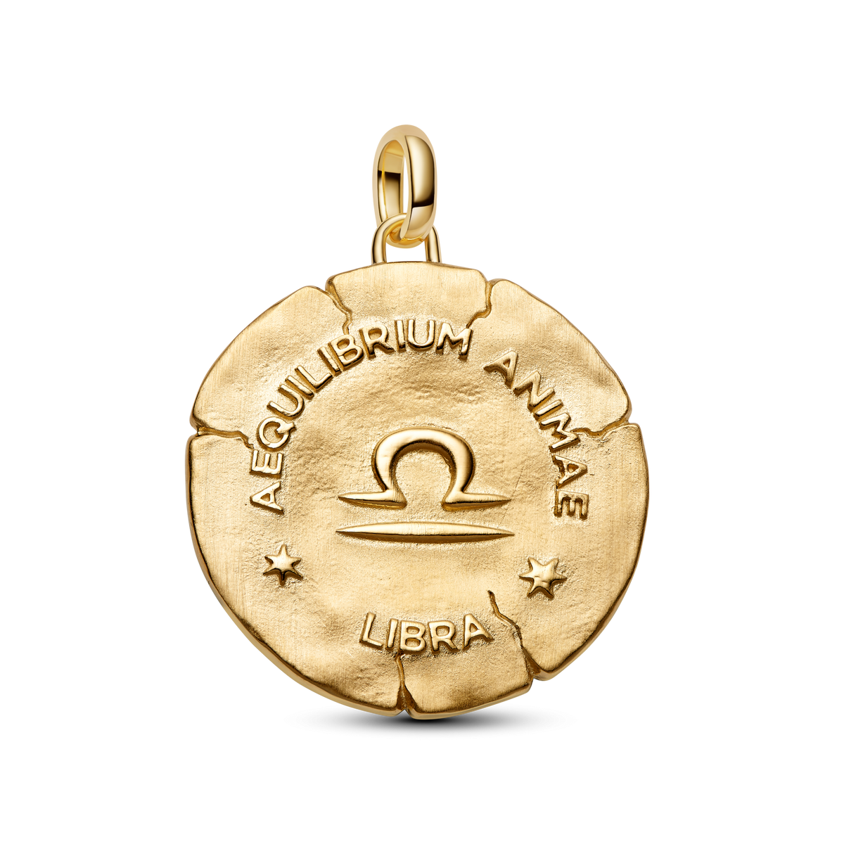 Libra Zodiac Oversized Medallion Charm