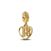18th Celebration Dangle Charm