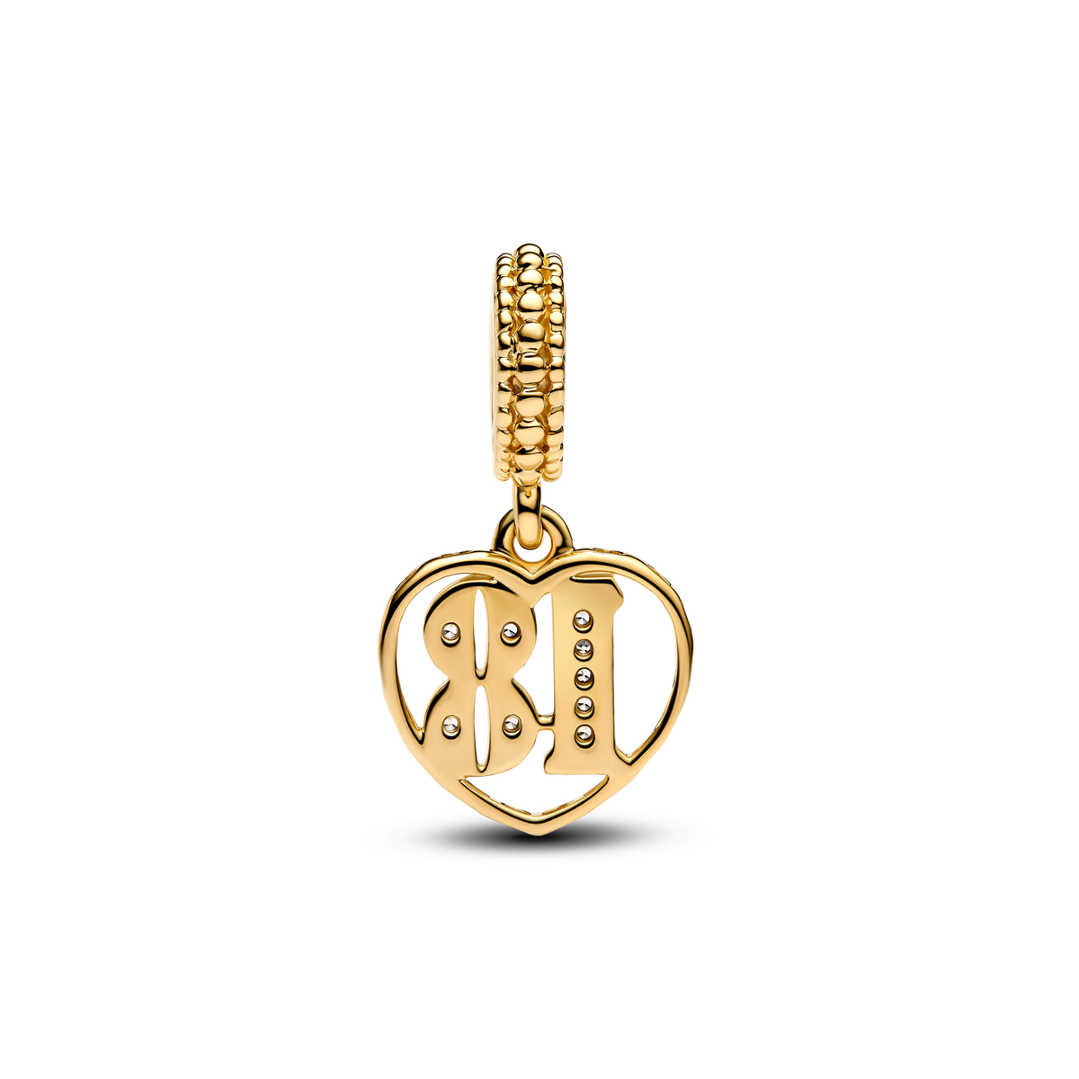 18th Celebration Dangle Charm