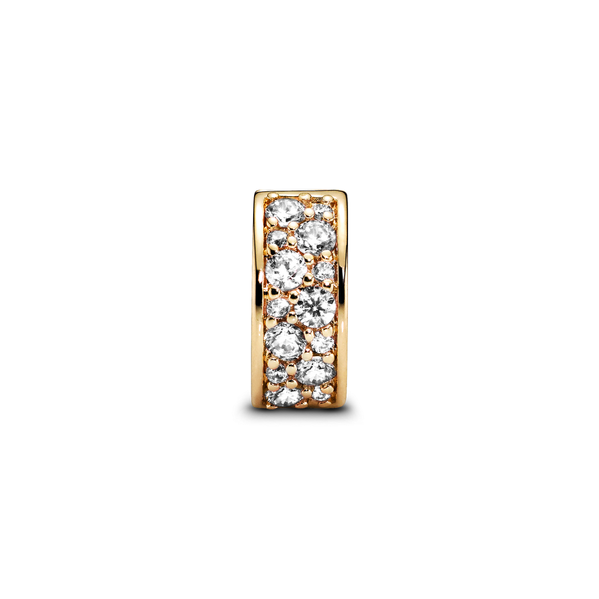 Clear Pavé Clip Charm