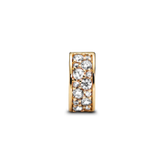 Clear Pavé Clip Charm
