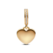 Engravable Heart Tag Dangle Charm